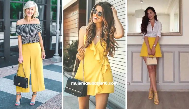 Outfits color amarillo para mujeres de todas las edades